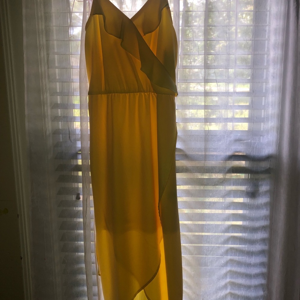 Yellow girls dress